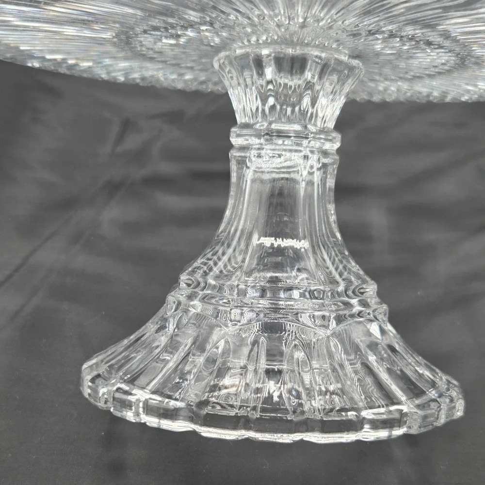 Celebrations by Mikasa Bella Court Collection Footed Pedestal Cake Plate Stand